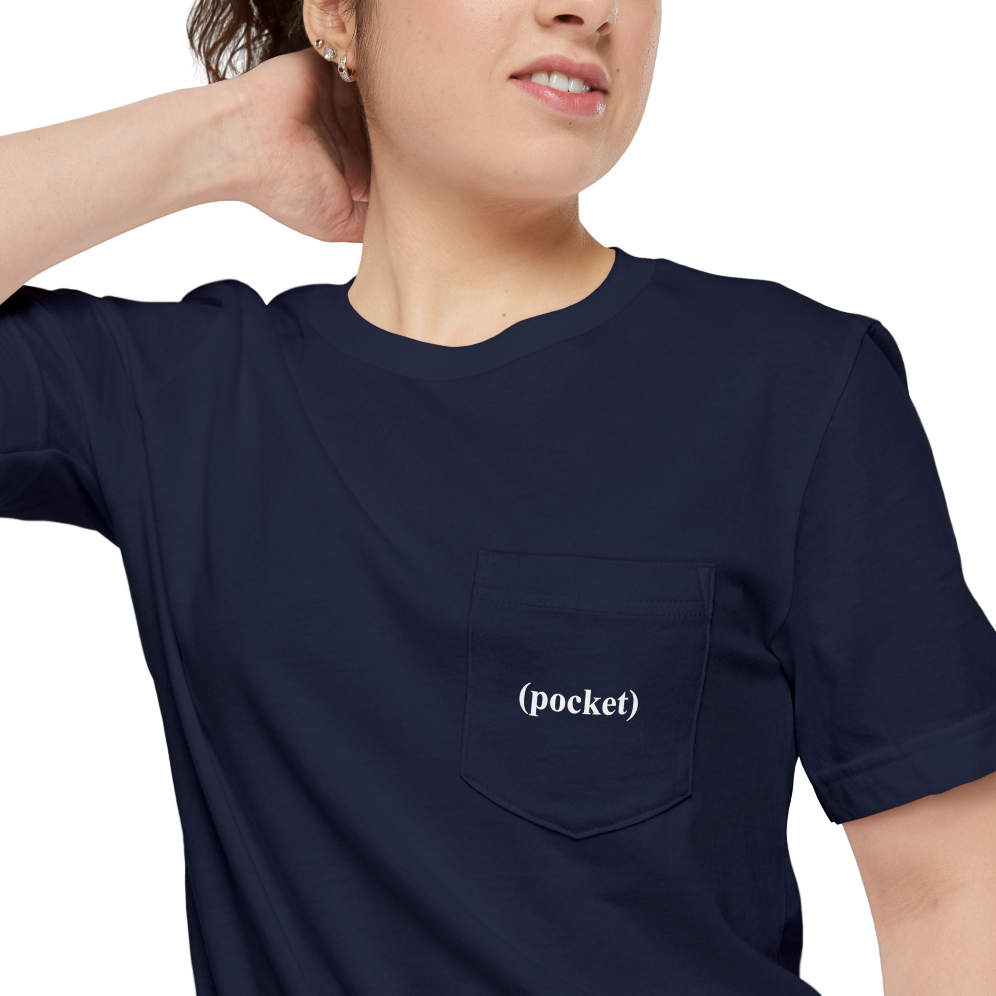 Pocket (pocket) T-Shirt | Minimalist funny Dad Pocket Shirt - Mutantur Labs LLC