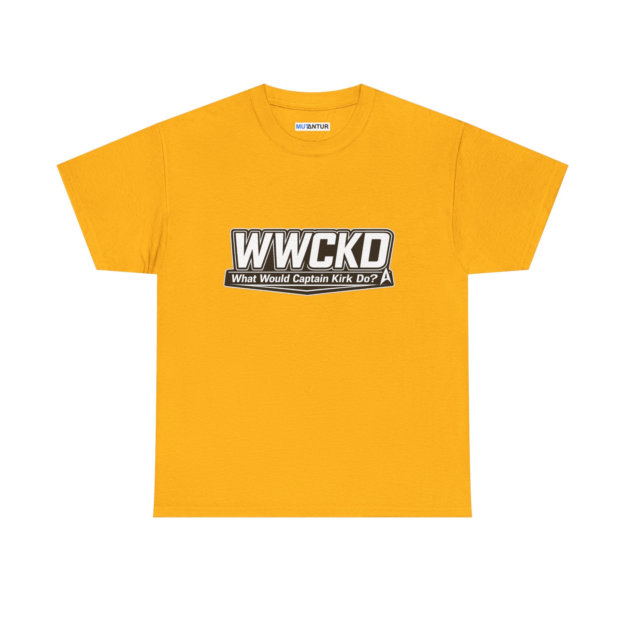 WWCKD T-Shirt | What Would Captain Kirk Do Sci-Fi Tee - Mutantur Labs LLC