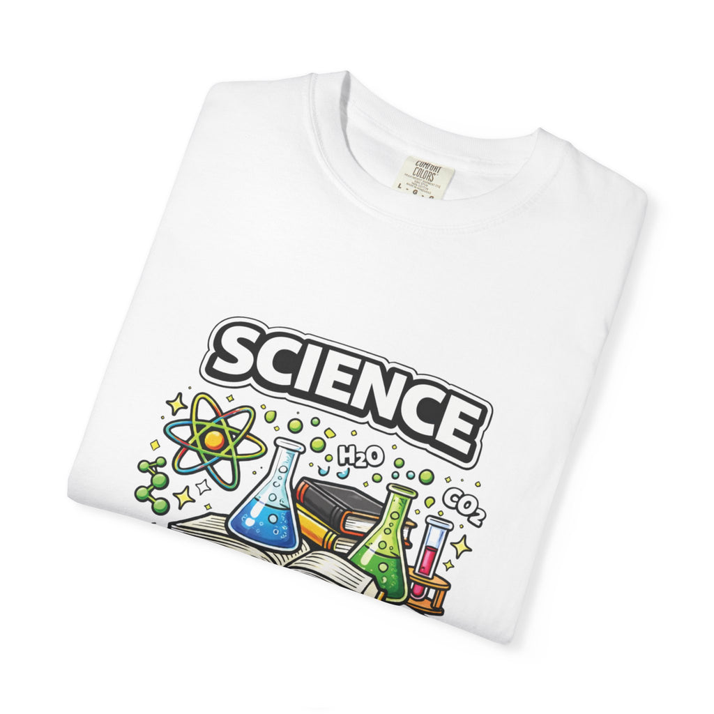 Science Because figuring it out is better than making shit up Comfort Colors tee - Mutantur Labs LLC