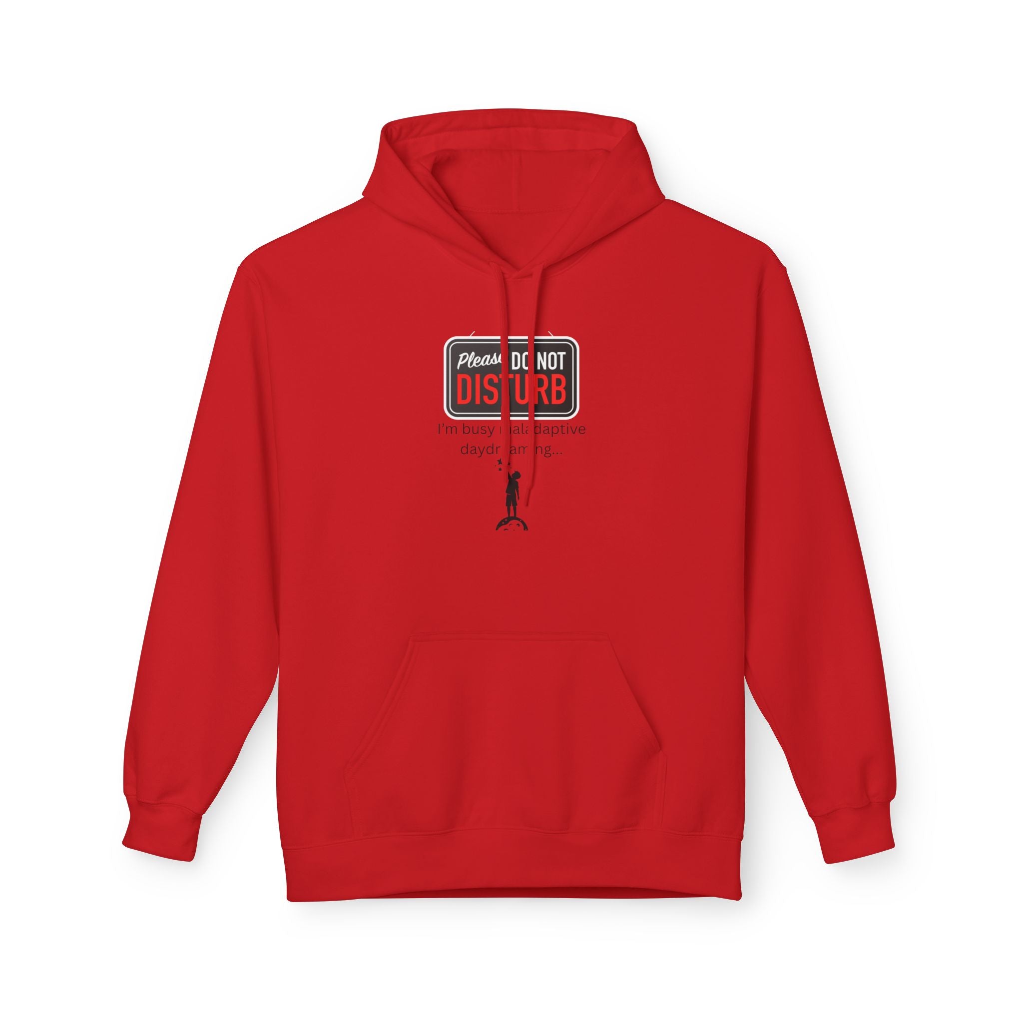 Do Not Disturb I'm Busy Maladaptive Daydreaming fleece hoodie, Gift for Friends, Cozy Loungewear, Unisex Fashion, Everyday Comfort - Mutantur Labs LLC
