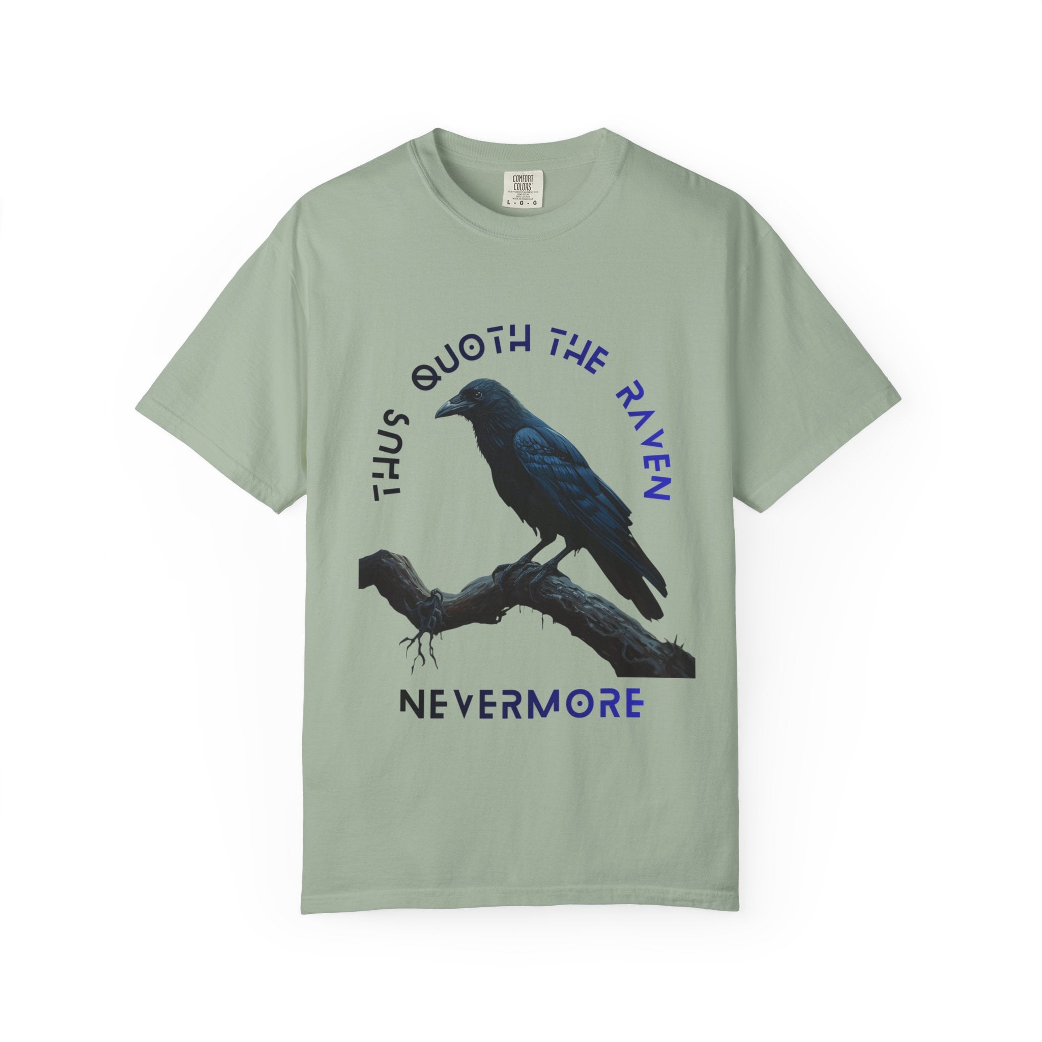 Quoth the Raven Nevermore T-shirt | Poe Literary Raven Tee - Mutantur Labs LLC