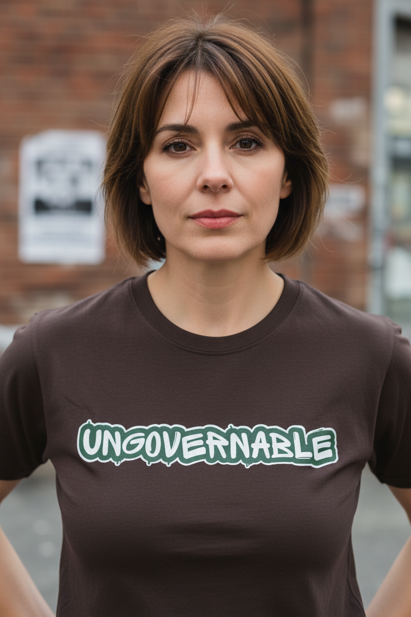 Ungovernable Graphic Tee — Bold Streetwear Statement T-Shirt - Mutantur Labs LLC