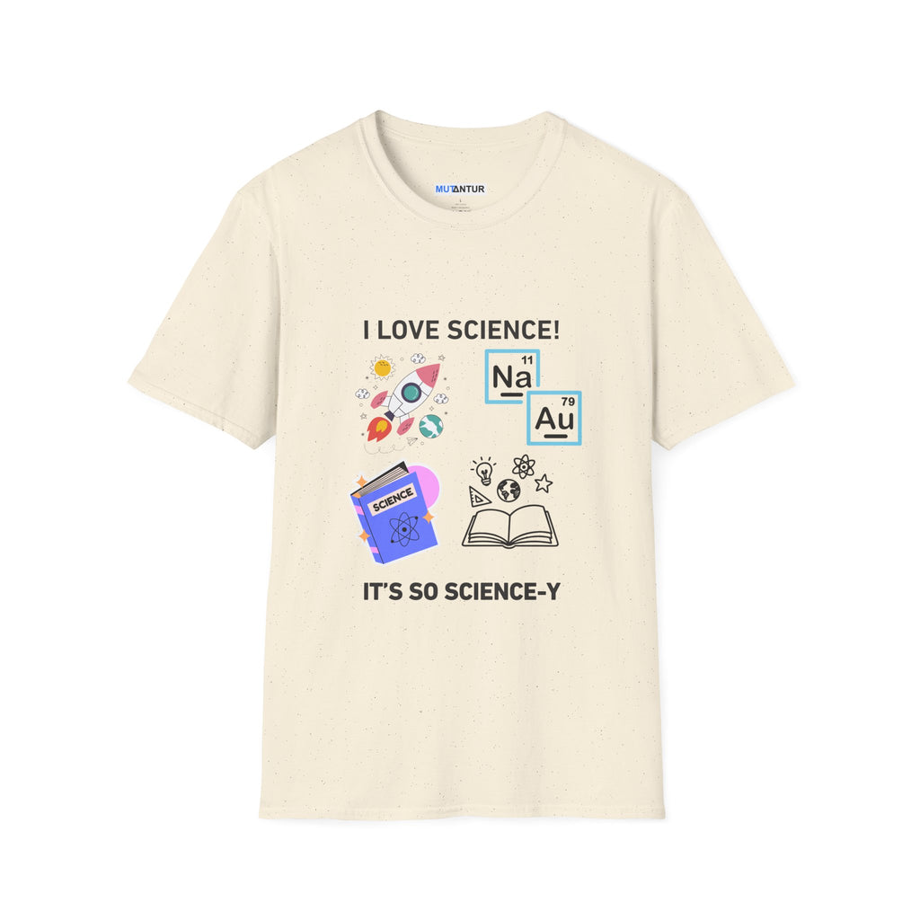 I Love Science T-Shirt | Funny Science-y Graphic Tee - Mutantur Labs LLC