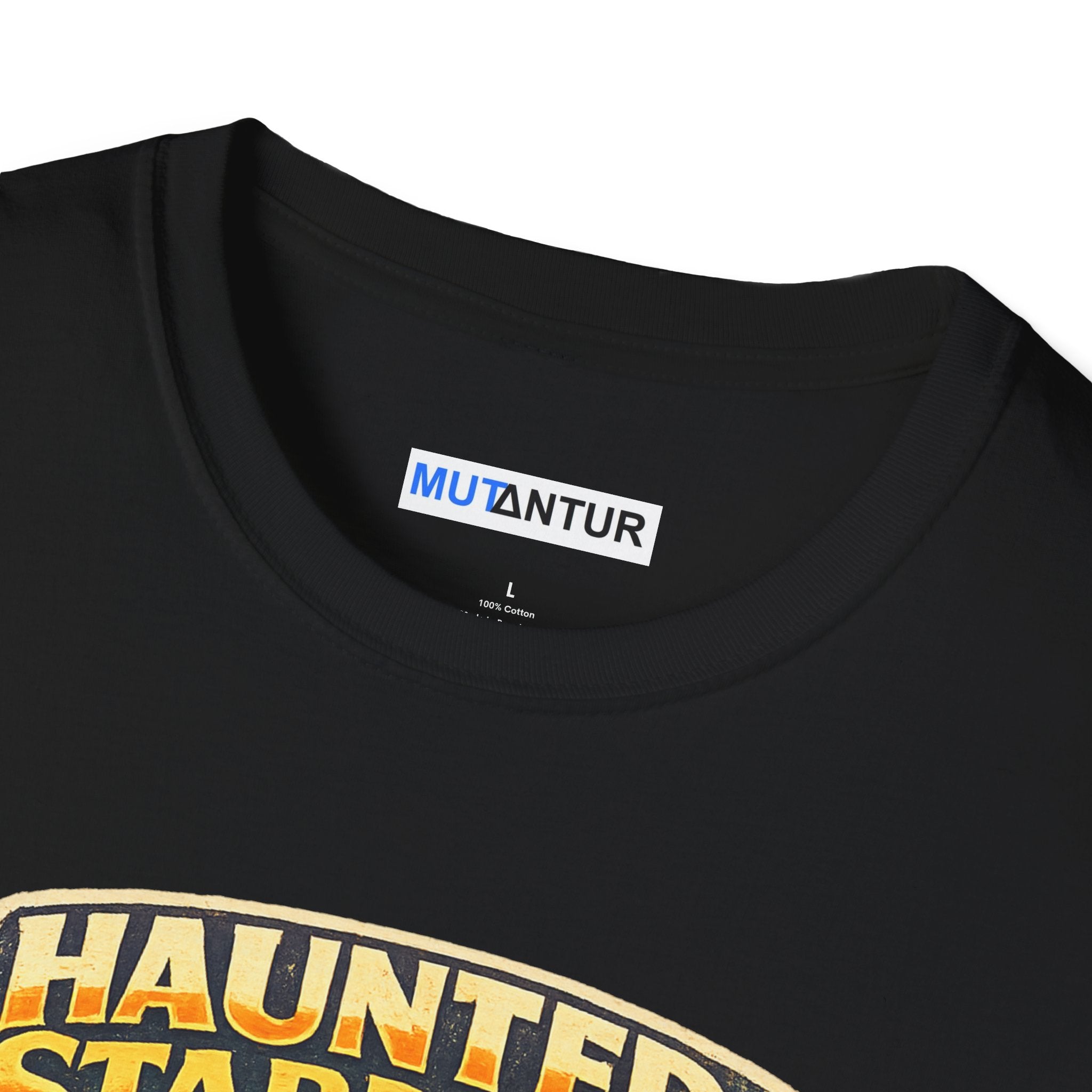 Haunted Starport Vacation Club T-Shirt – Funny Retro Sci-Fi Summerween Tee - Mutantur Labs LLC