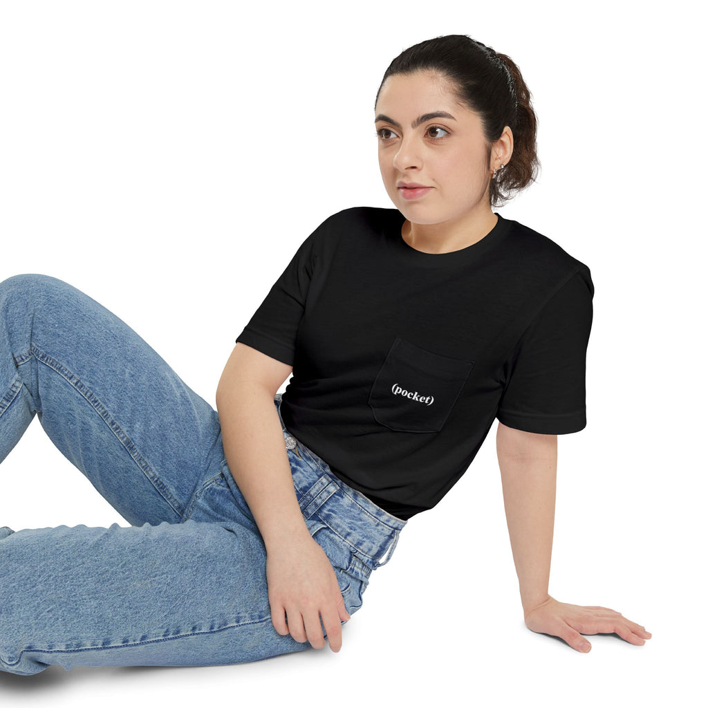 Pocket (pocket) T-Shirt | Minimalist funny Dad Pocket Shirt - Mutantur Labs LLC