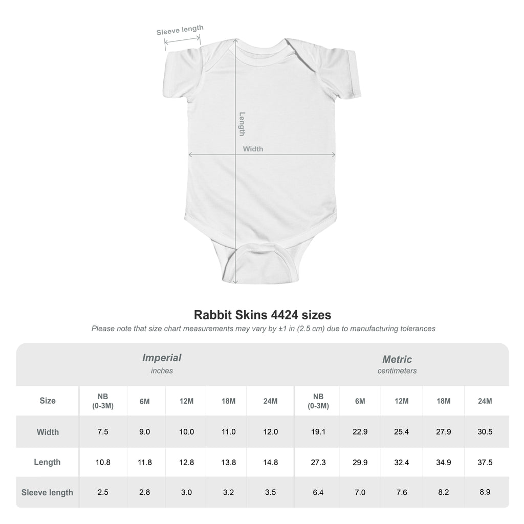 Happy Pink Robot Bunny Infant Bodysuit – Gentle Sci-Fi Baby One-Piece - Mutantur Labs LLC