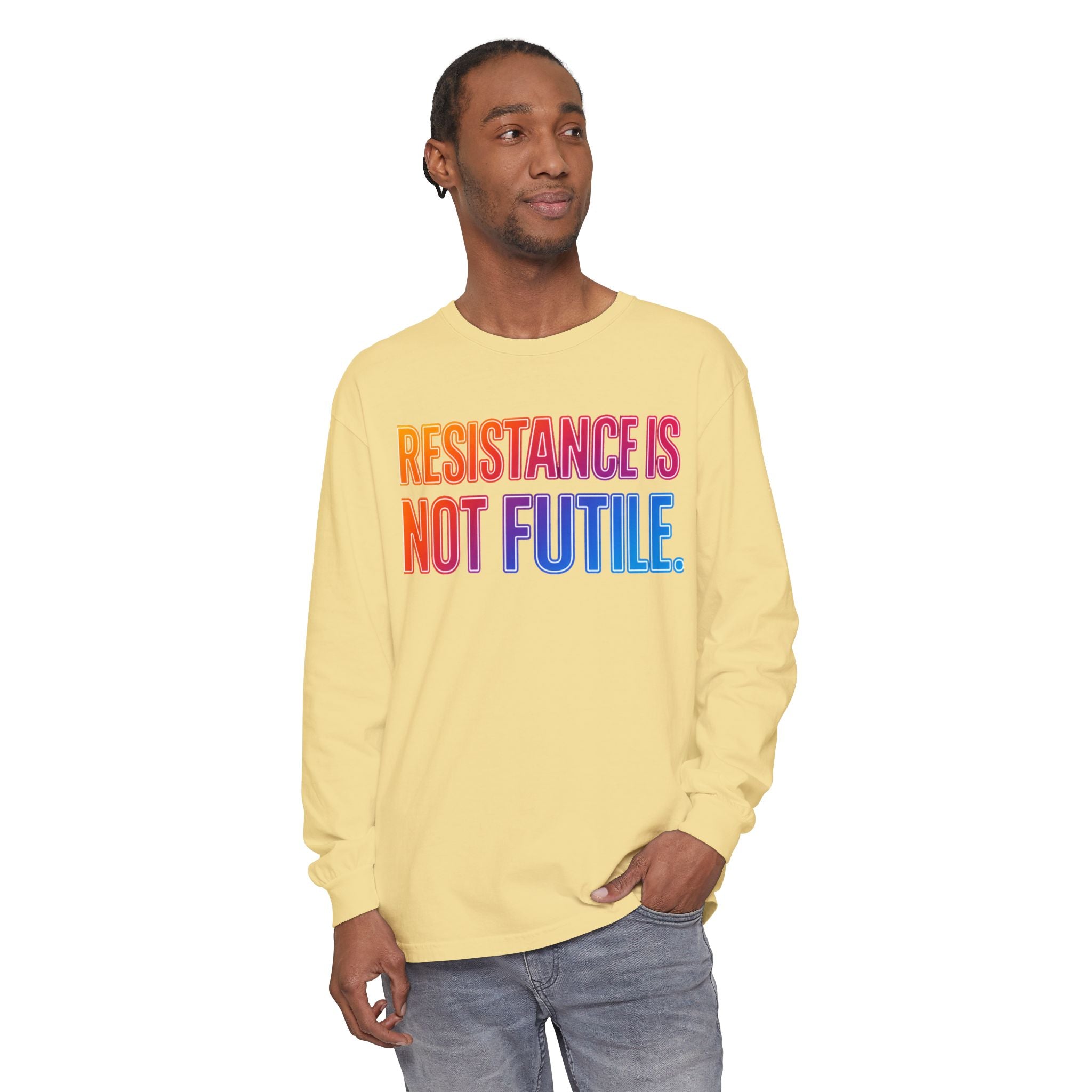 Resistance Is Not Futile Long Sleeve Tee – Rally for Freedom Shirt