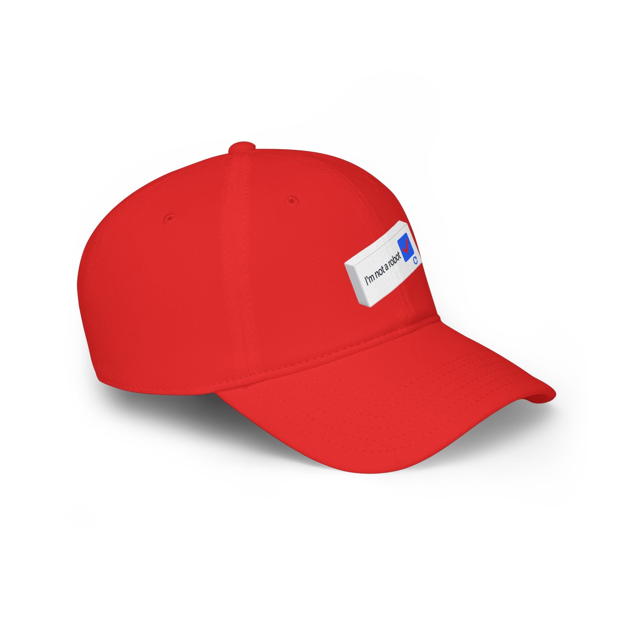 I'm Not a Robot checkbox cap | Low Profile Baseball Cap - Mutantur Labs LLC