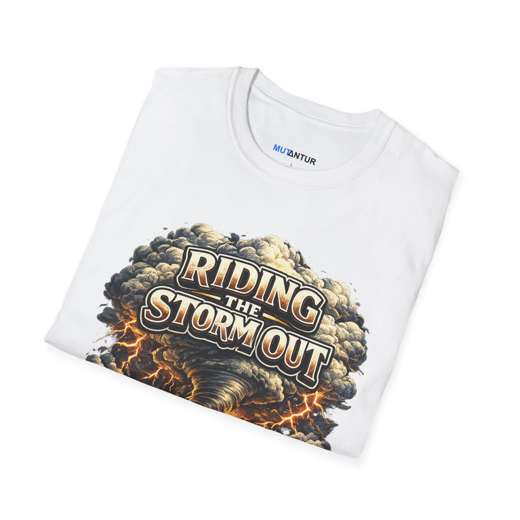 Riding the Storm Out T-Shirt | Resilient Graphic Tee - Mutantur Labs LLC