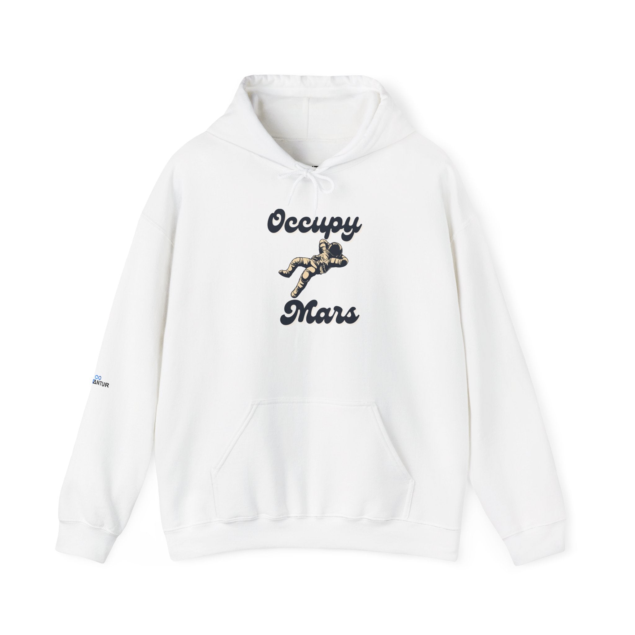 Occupy Mars Casual Statement Hoodie -, Unisex Sweatshirt - Mutantur Labs LLC
