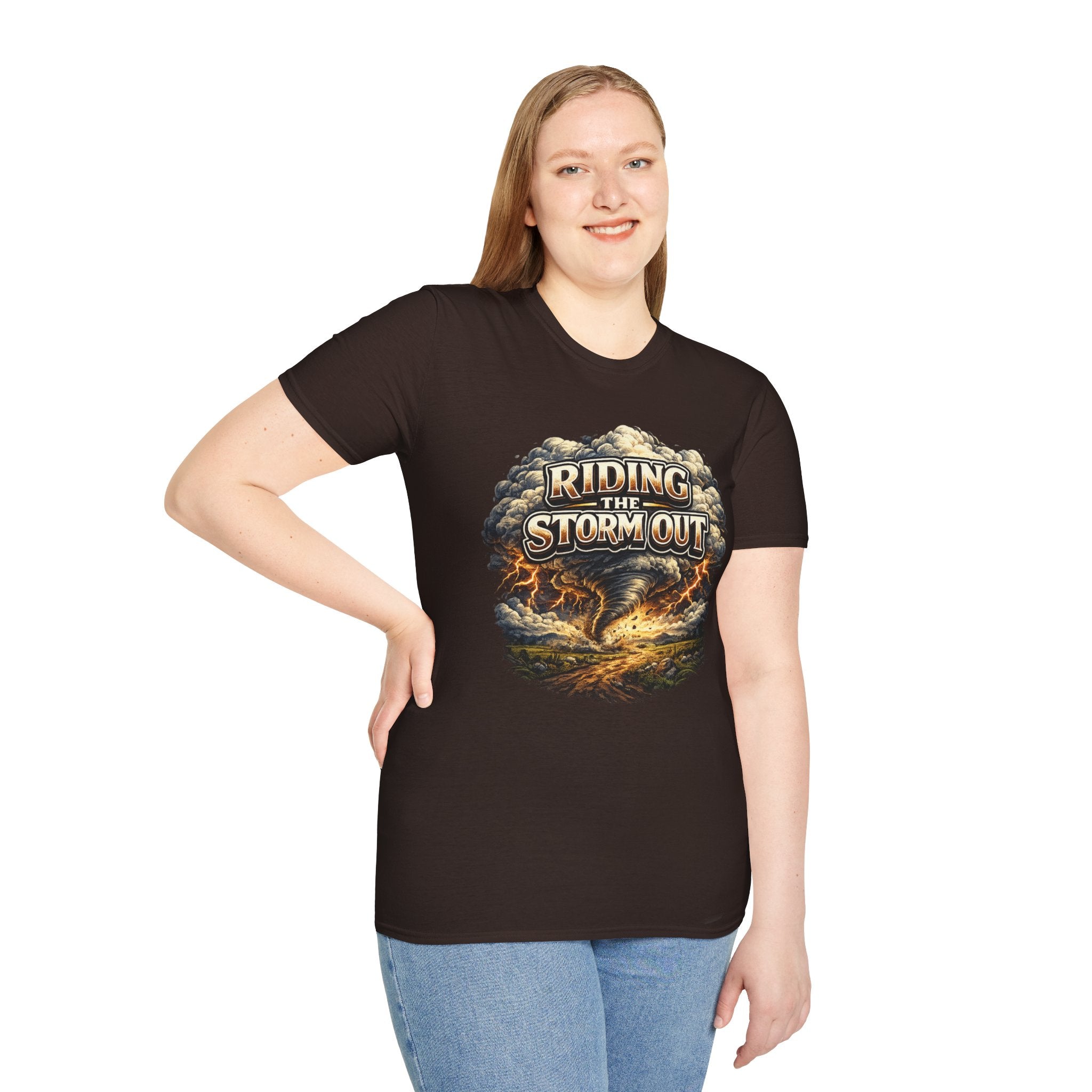 Riding the Storm Out T-Shirt | Resilient Graphic Tee - Mutantur Labs LLC