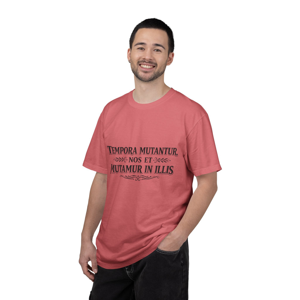 Tempora Mutantur T-Shirt | Latin Quote Comfort Colors Graphic Tee - Mutantur Labs LLC