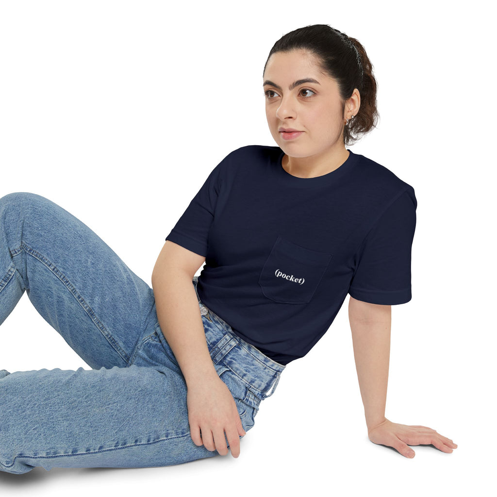 Pocket (pocket) T-Shirt | Minimalist funny Dad Pocket Shirt - Mutantur Labs LLC