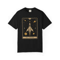 Starship Tarot Graphic T-Shirt — "The Starship" Vintage Space Tee - Mutantur Labs LLC