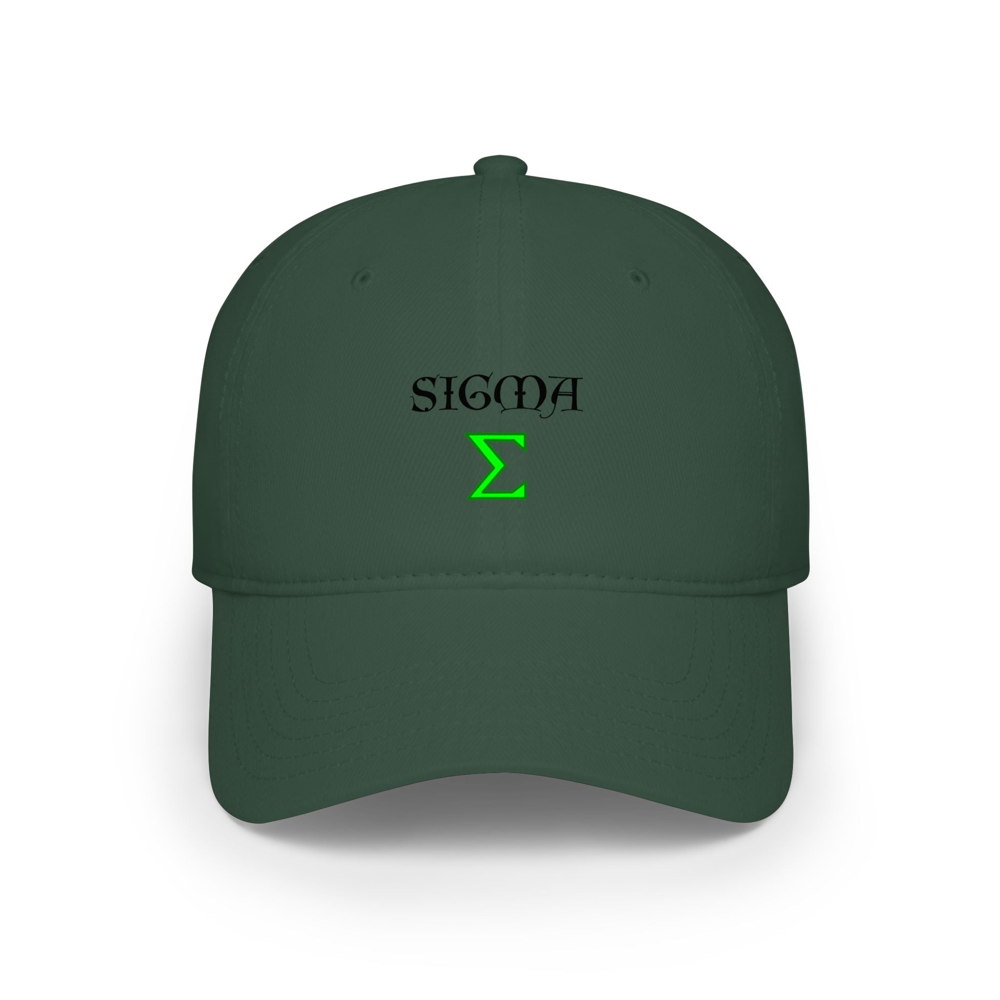 Sigma Baseball Cap – Greek Letter Σ Low-Profile Hat - Mutantur Labs LLC