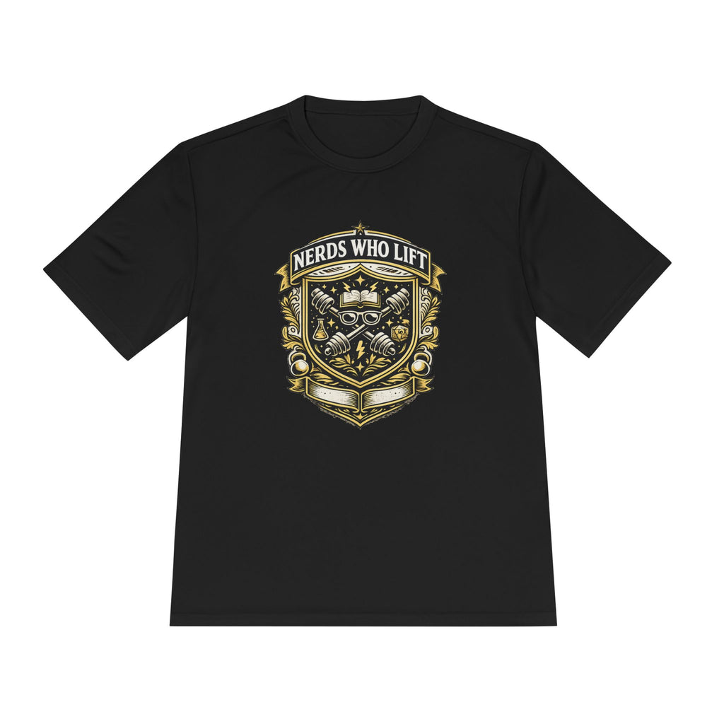 Nerds Who Lift Unisex Moisture Wicking Tee - Mutantur Labs LLC