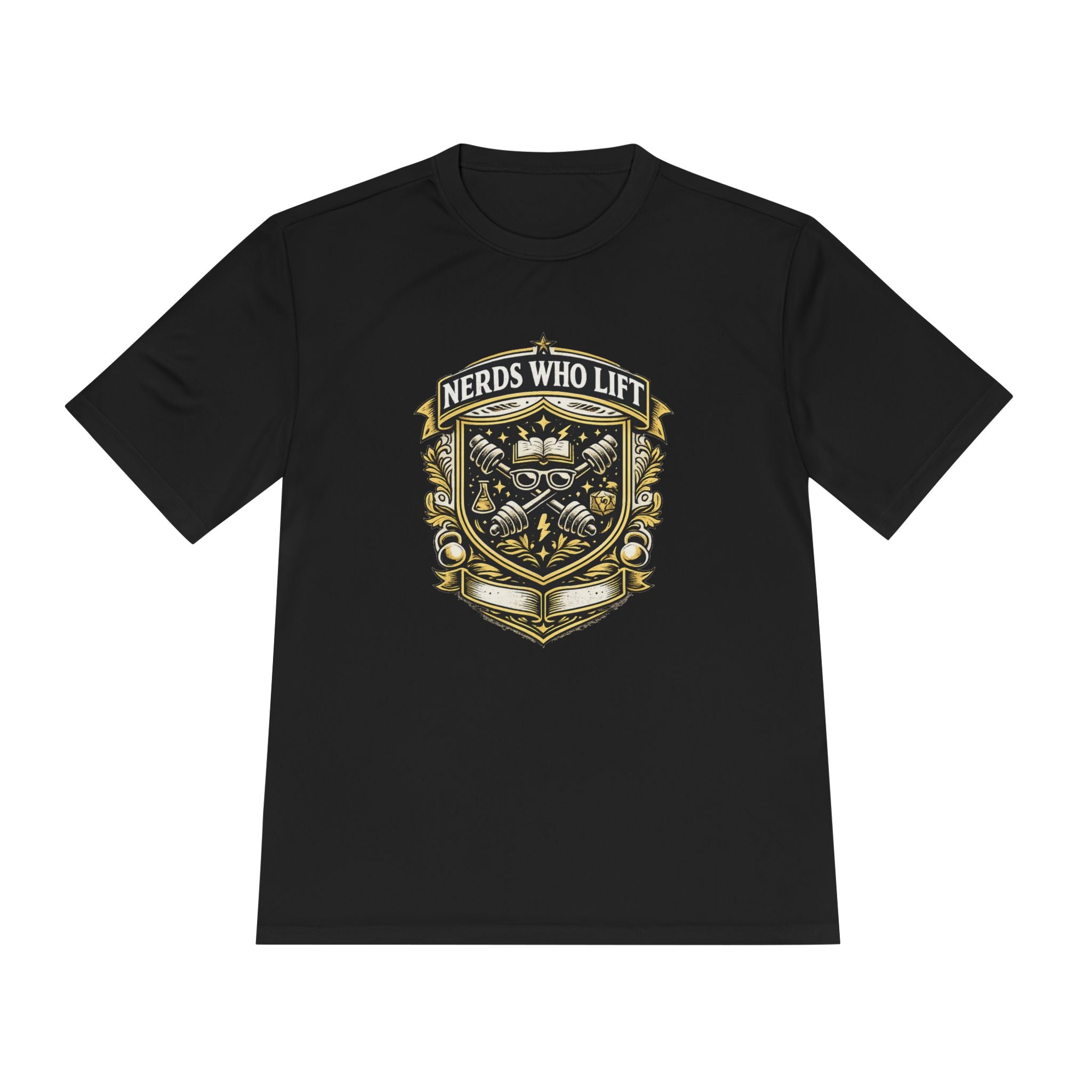 Nerds Who Lift Unisex Moisture Wicking Tee - Mutantur Labs LLC
