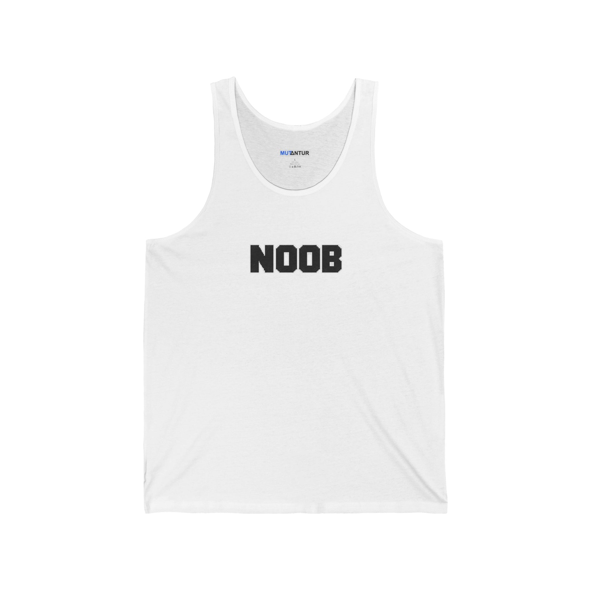Noob Tank Top — Unisex Jersey Tank Top