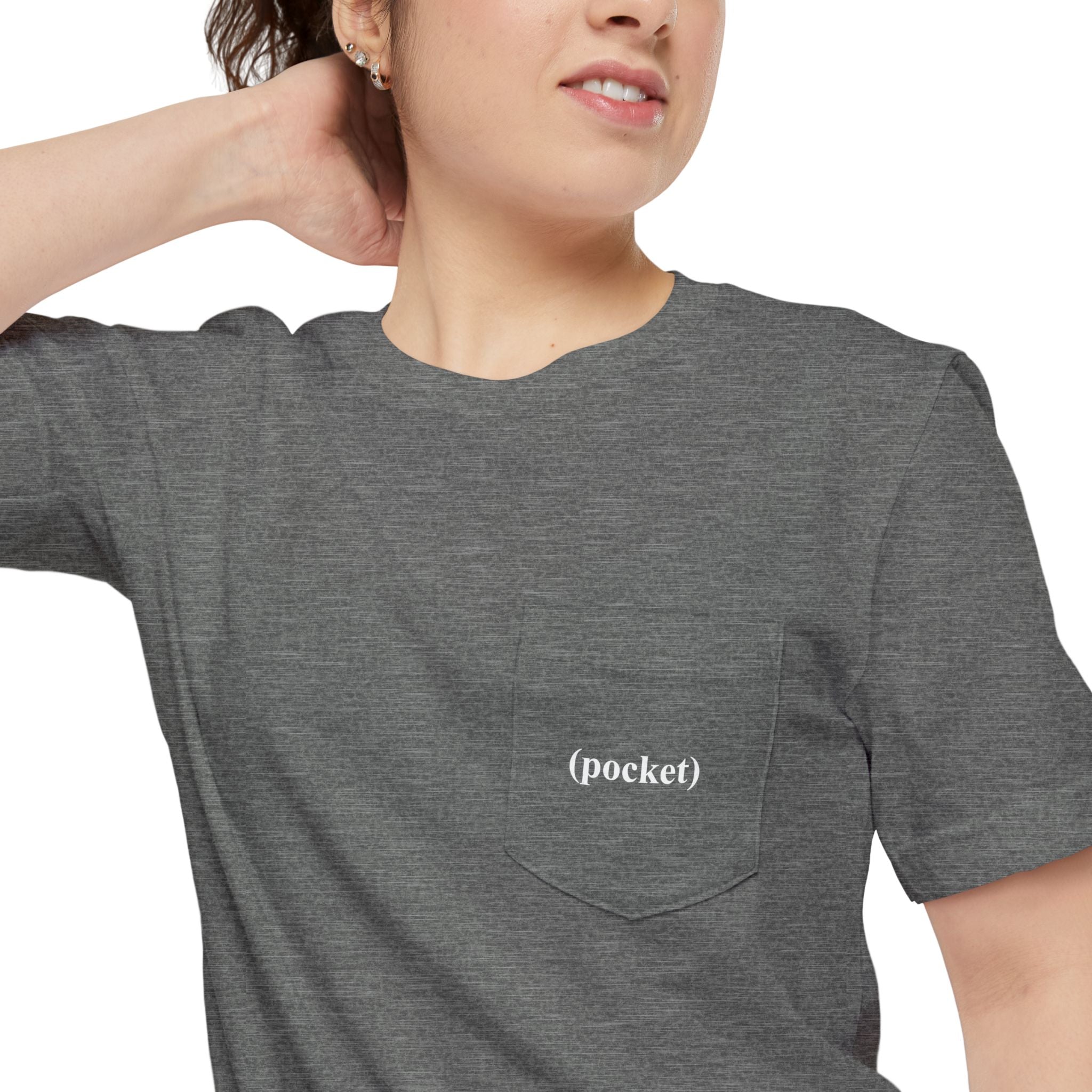 Pocket (pocket) T-Shirt | Minimalist funny Dad Pocket Shirt - Mutantur Labs LLC