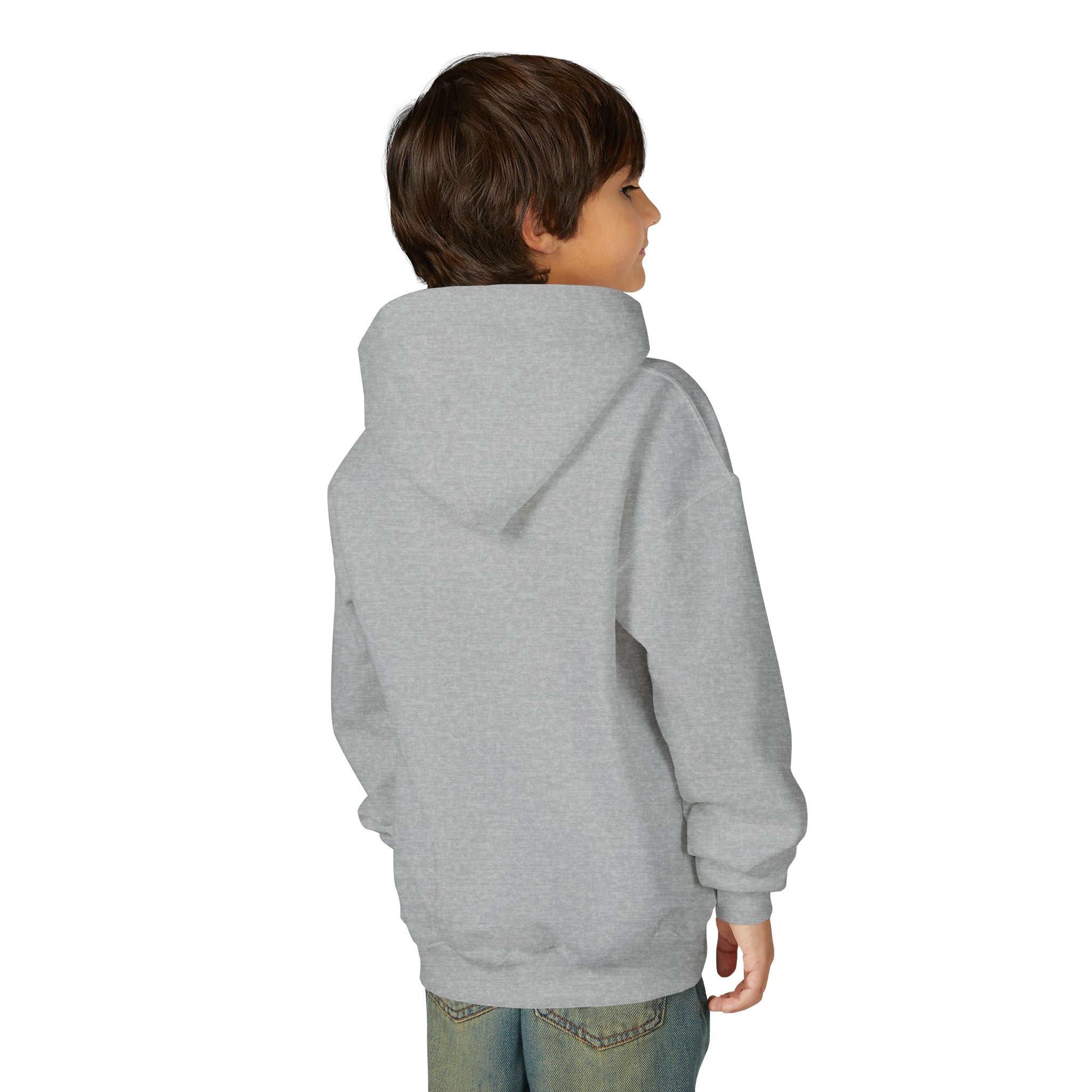 Youth Hoodie - Rainbow Tie-Dye Peace Sign Pullover - Mutantur Labs LLC