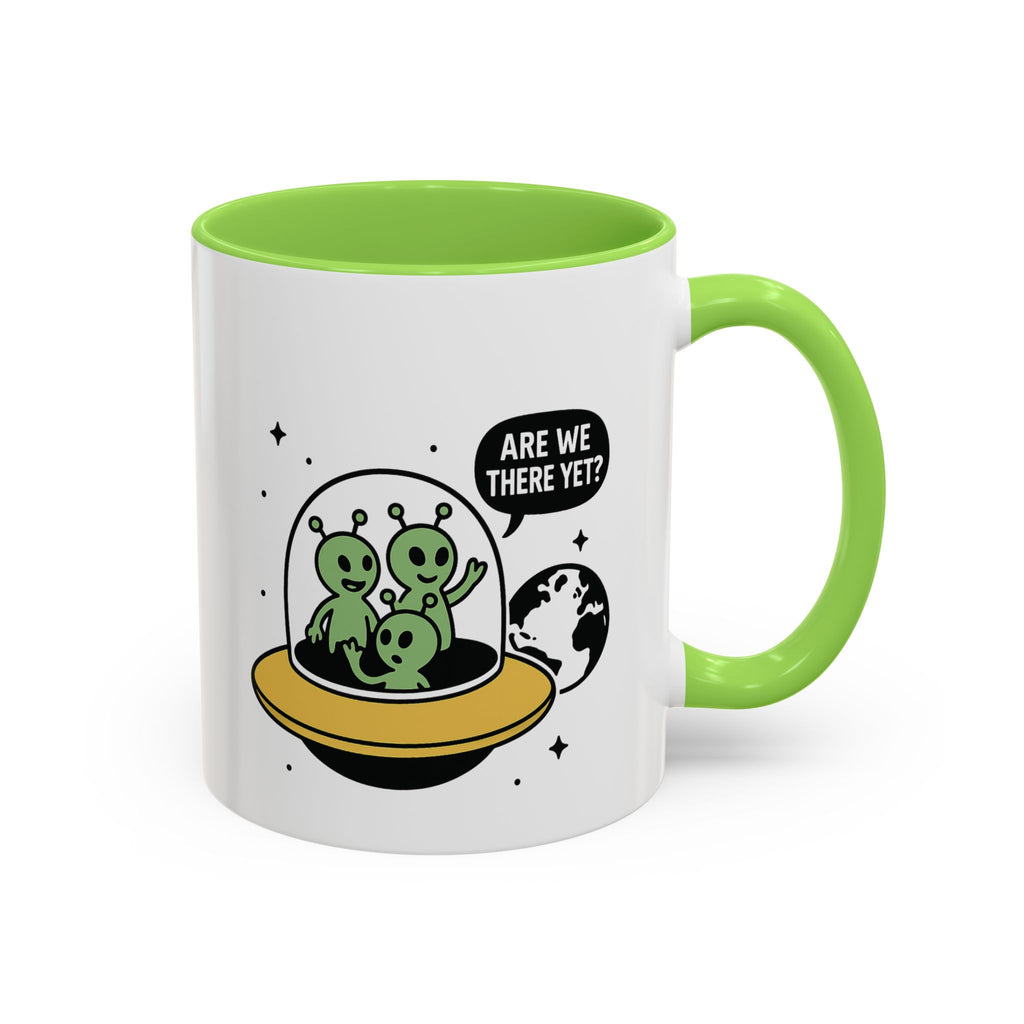Are we there yet? Alien Adventure Mug - Mutantur Labs LLC