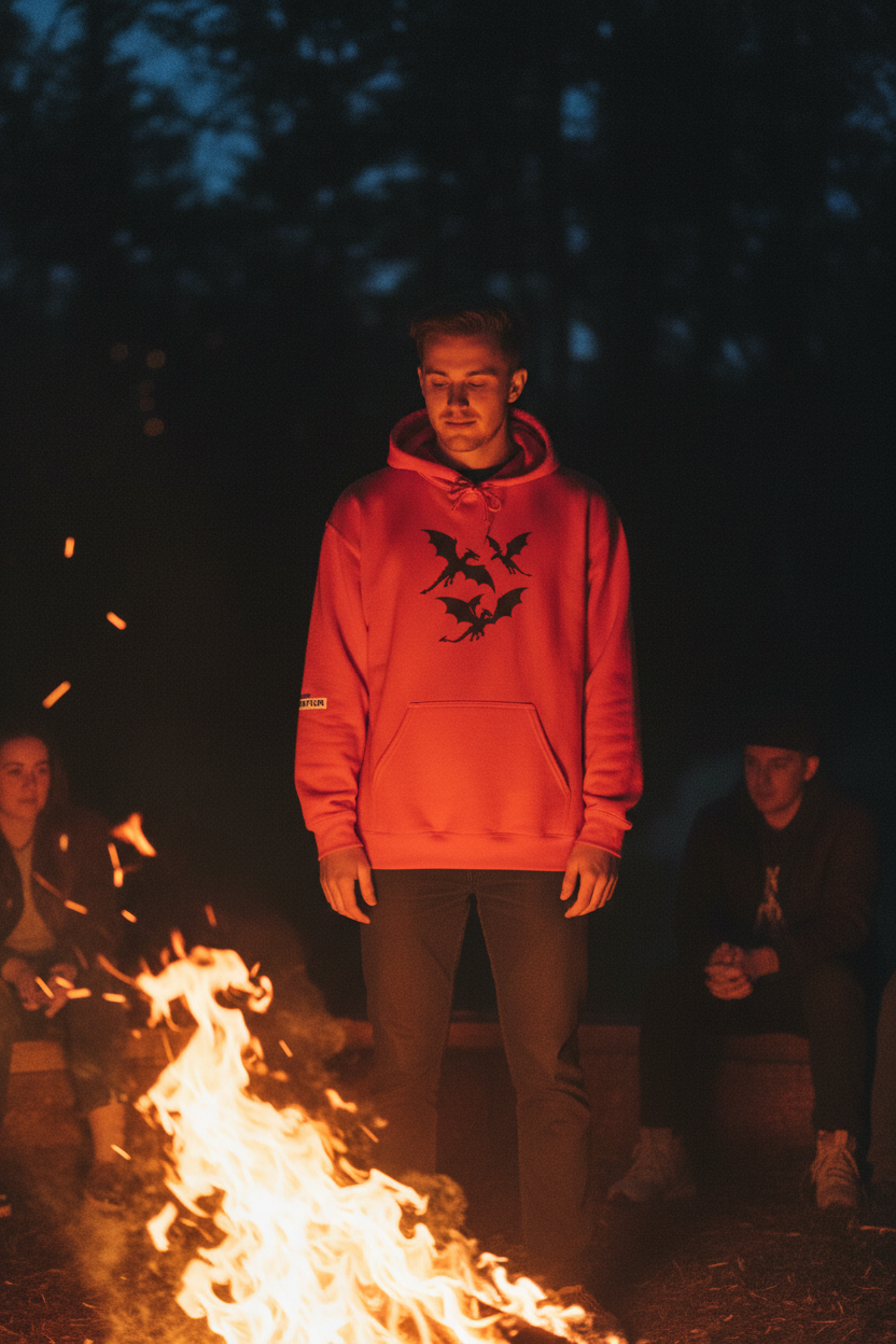 Mystical Dragon Sweatshirt — Unisex Hoodie for Gamers and Fantasy Fans - Mutantur Labs LLC