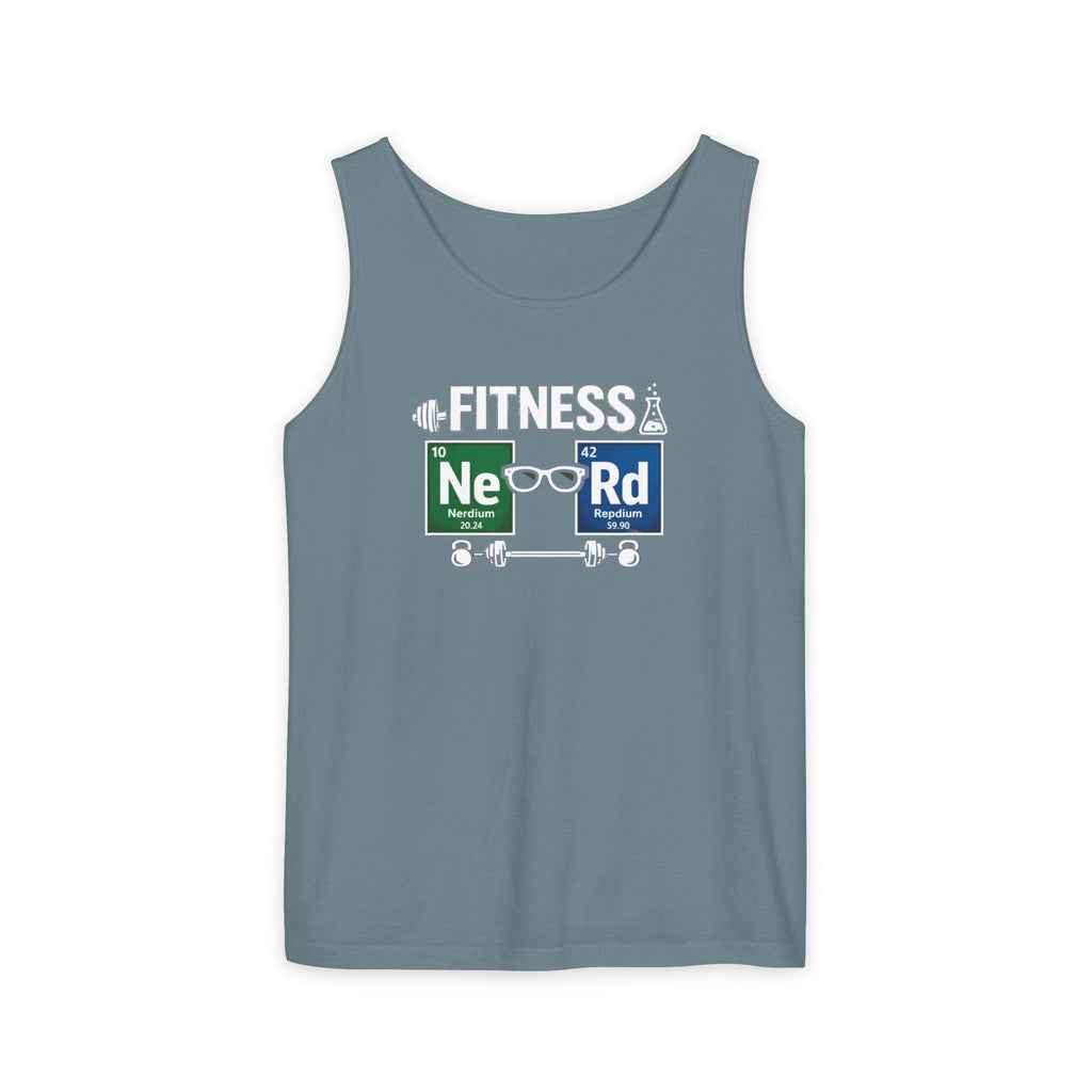 Geeky 'NeRd' Periodic Table Tank Top — Science & Fitness Nerd Graphic Tank - Mutantur Labs LLC