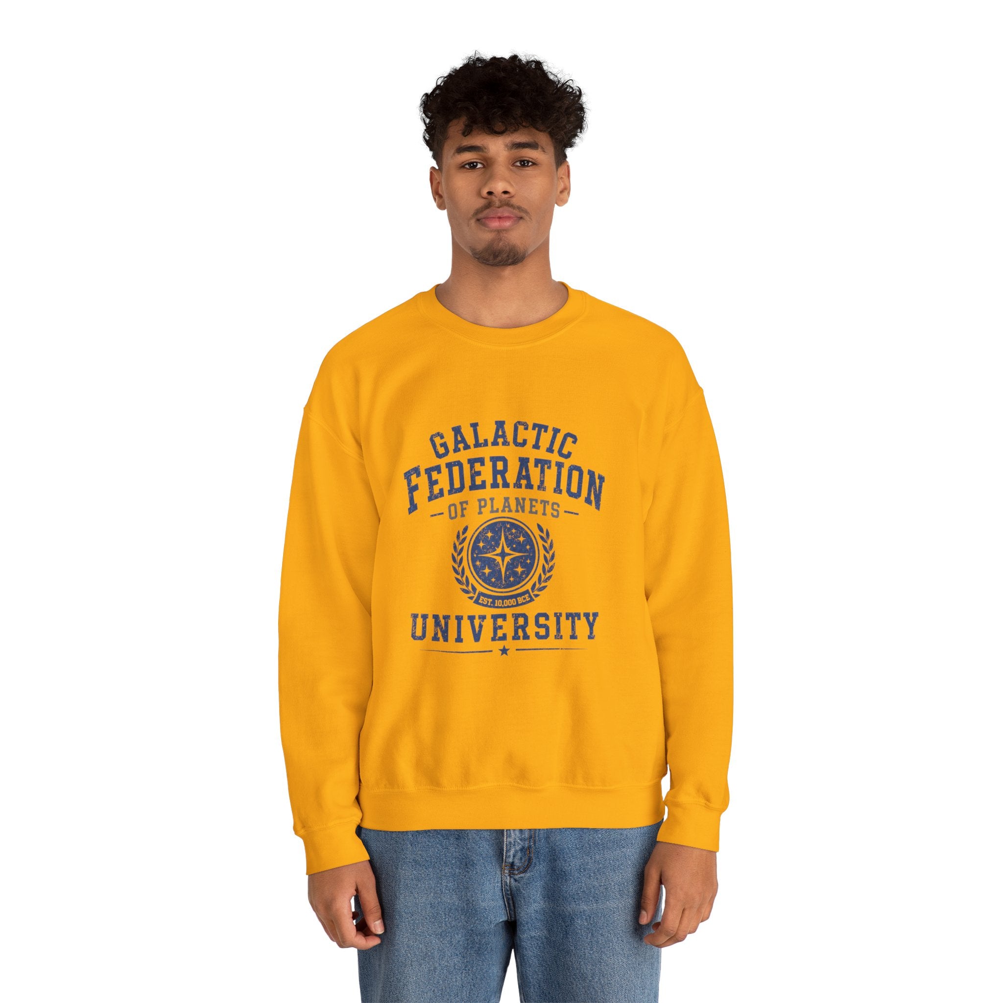 Galactic Federation University Crewneck Sweatshirt - Mutantur Labs LLC