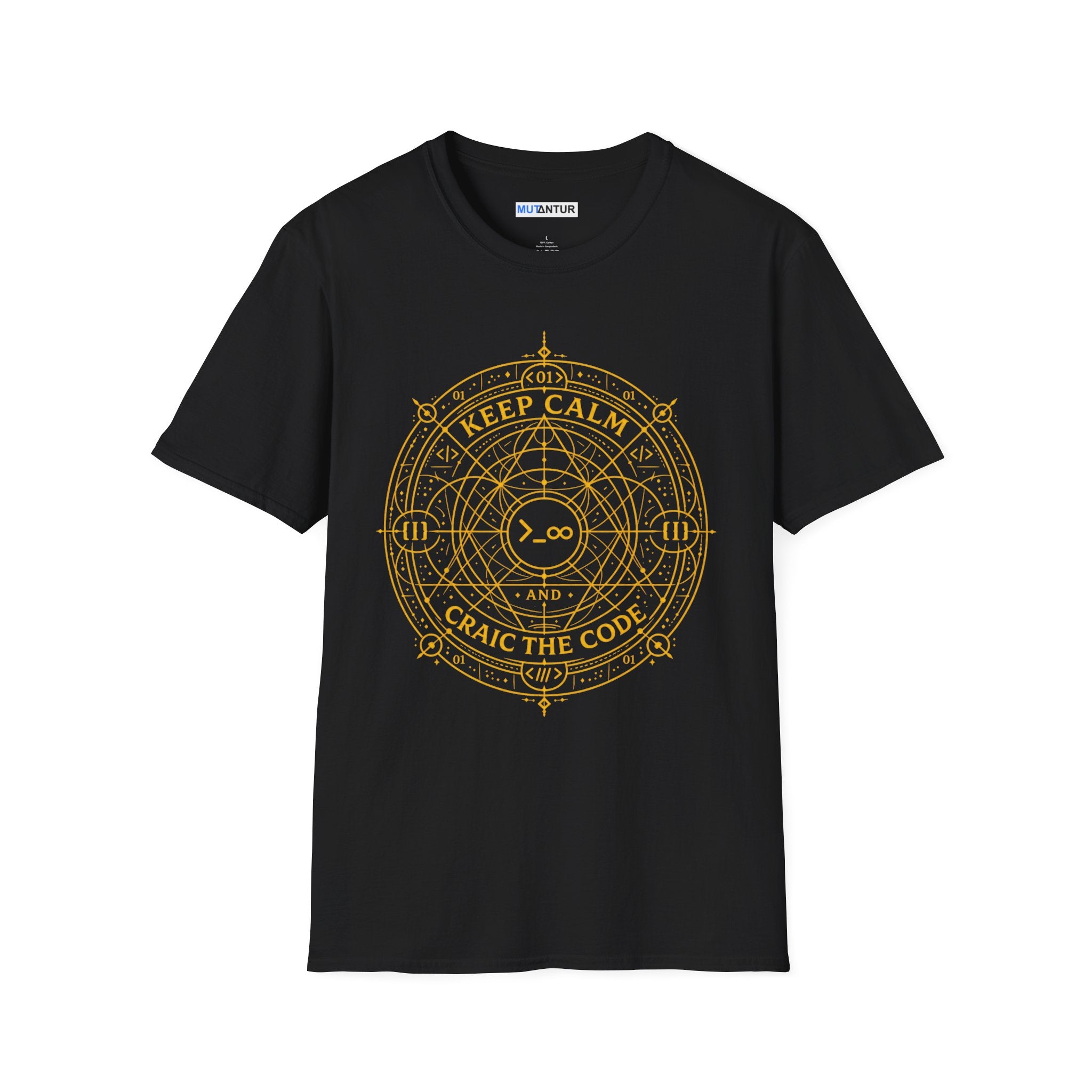 Keep Calm and Craic the Code Graphic Tee - Mutantur Labs LLC