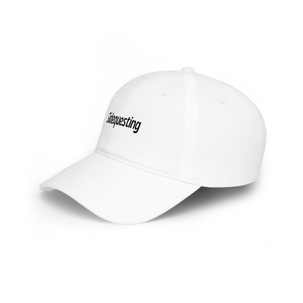 Sidequesting Baseball Cap — Low Profile Dad Hat for Gamers - Mutantur Labs LLC