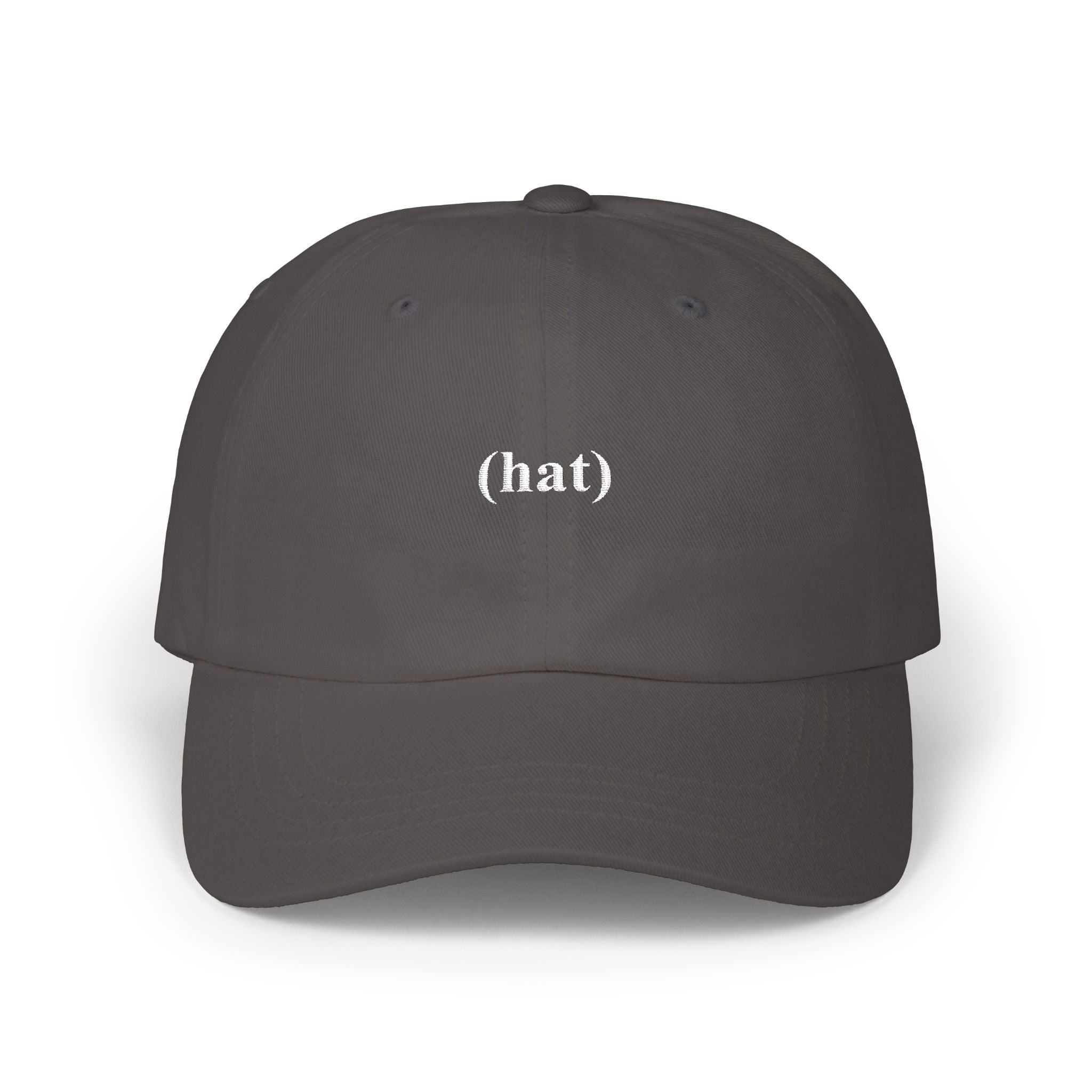 (hat) Embroidered Dad Cap — Minimal Low Profile Baseball Hat - Mutantur Labs LLC