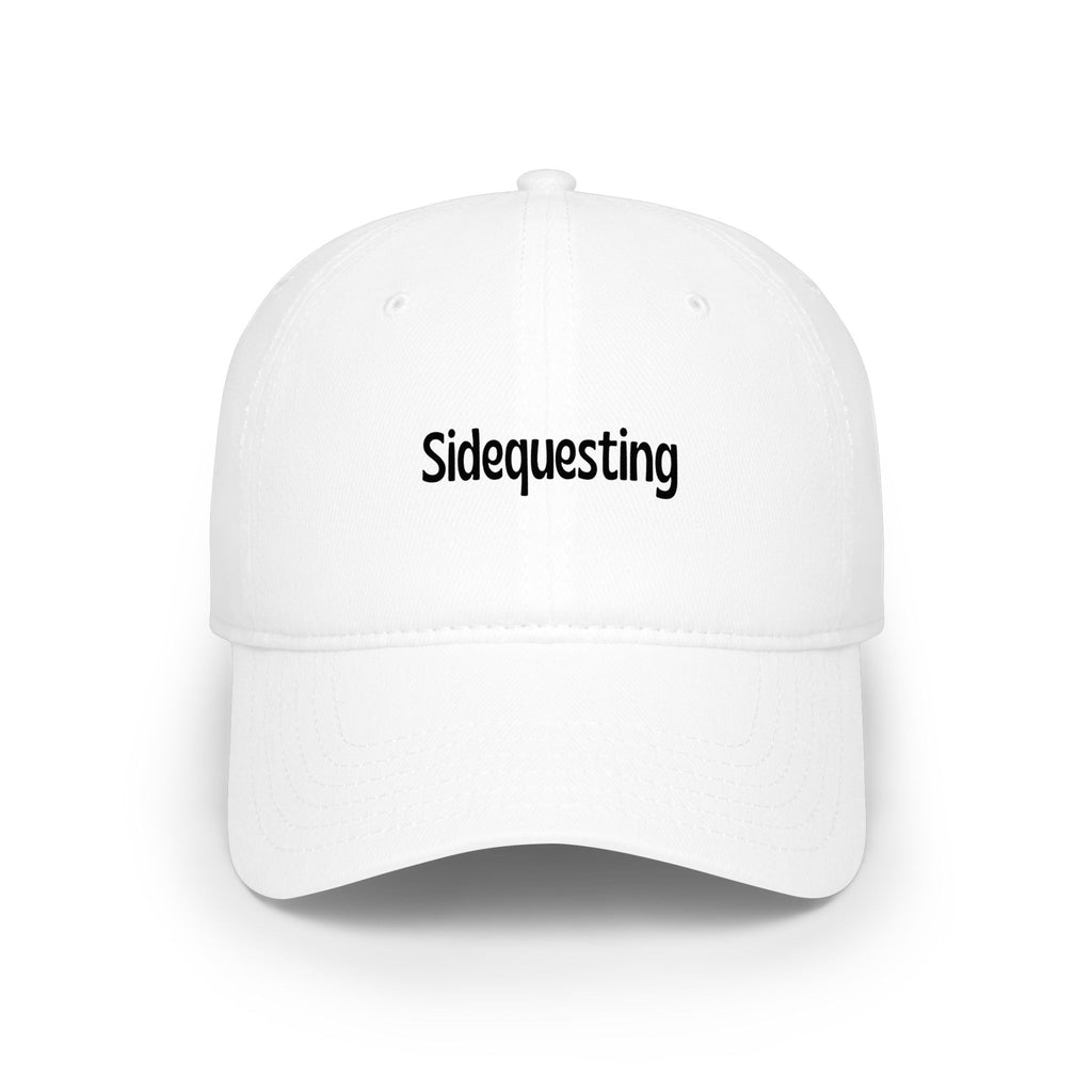 Sidequesting Baseball Cap — Low Profile Dad Hat for Gamers - Mutantur Labs LLC
