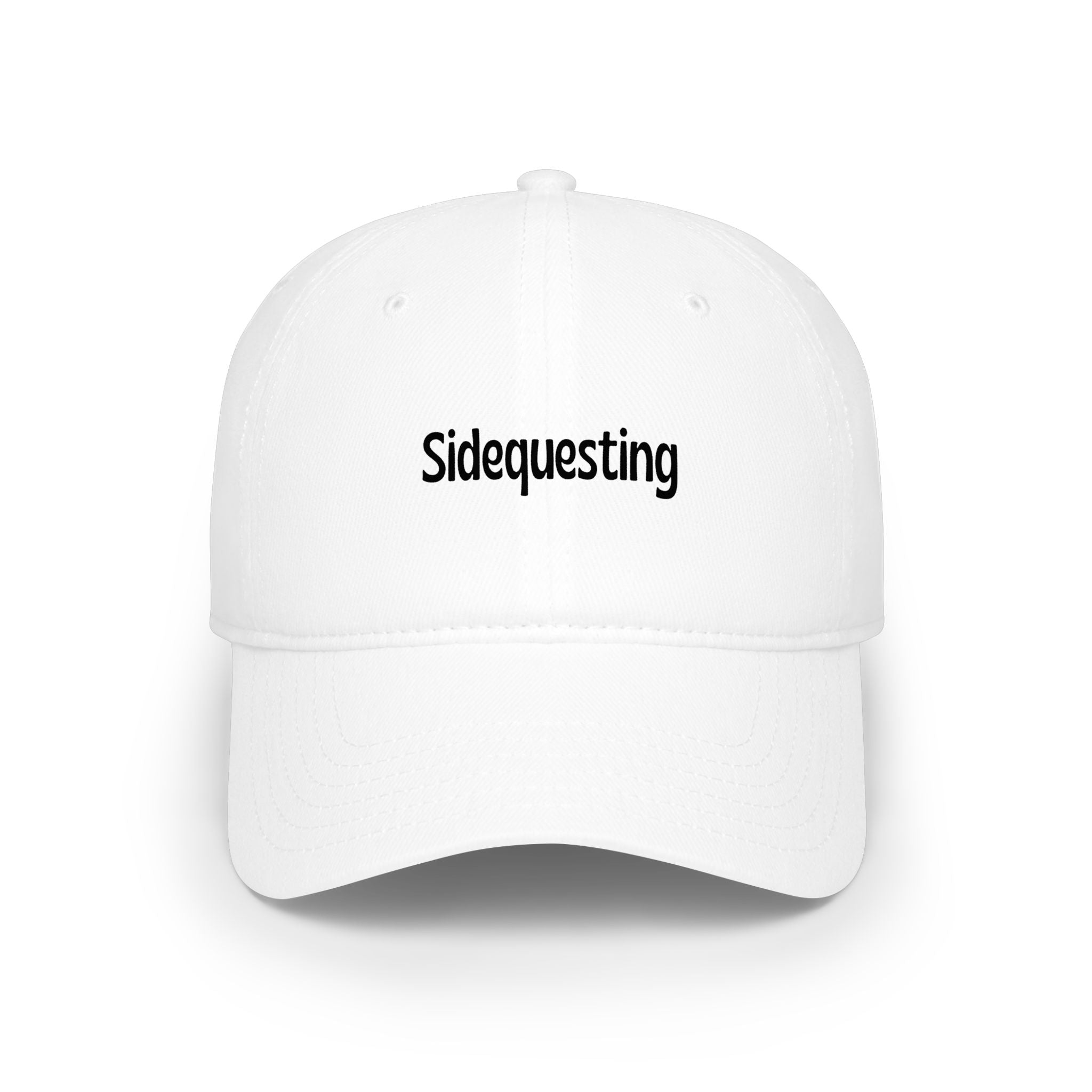 Sidequesting Baseball Cap — Low Profile Dad Hat for Gamers - Mutantur Labs LLC