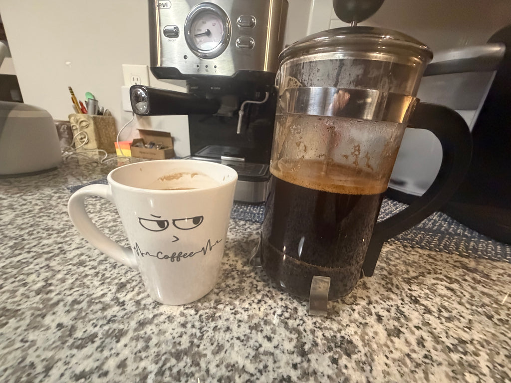 Coffee Heartbeat Mug | Minimal Funny Latte Coffee Cup - Mutantur Labs LLC