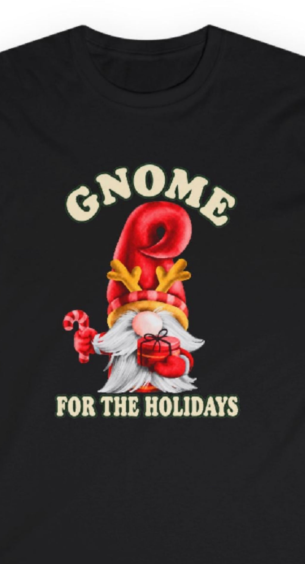 Gnome for the Holidays Long Sleeve Shirt — Funny Christmas Gnome Tee