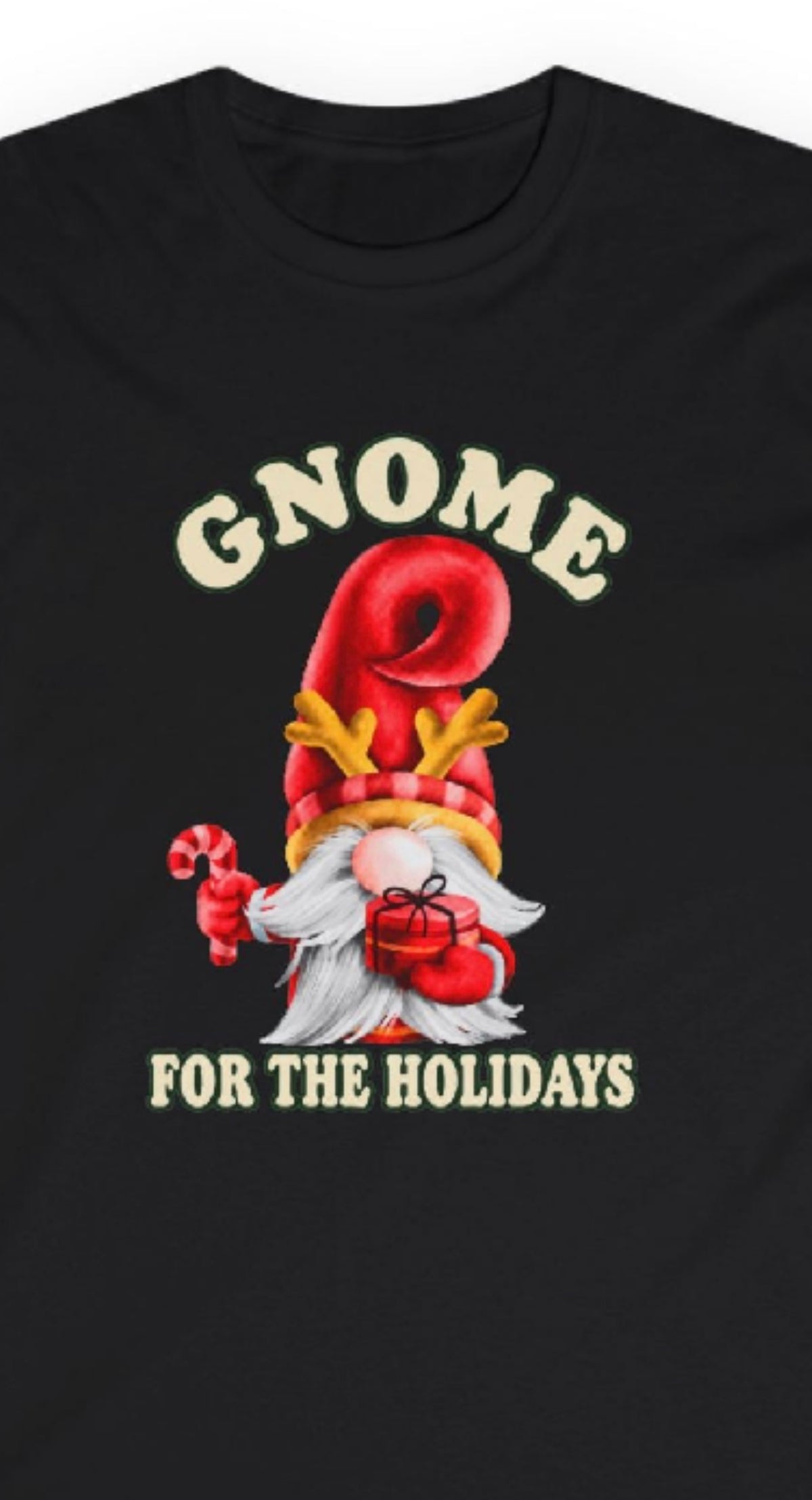 Gnome for the Holidays Long Sleeve Shirt — Funny Christmas Gnome Tee