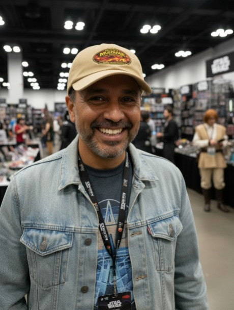 Anakin's Mustafar Lava Adventure Dad Cap — Vintage National Park Patch Baseball Hat