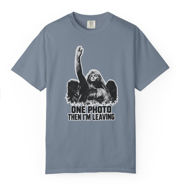 One Photo Then I'm Leaving funny Gen X Comfort Colors t-shirt product photo